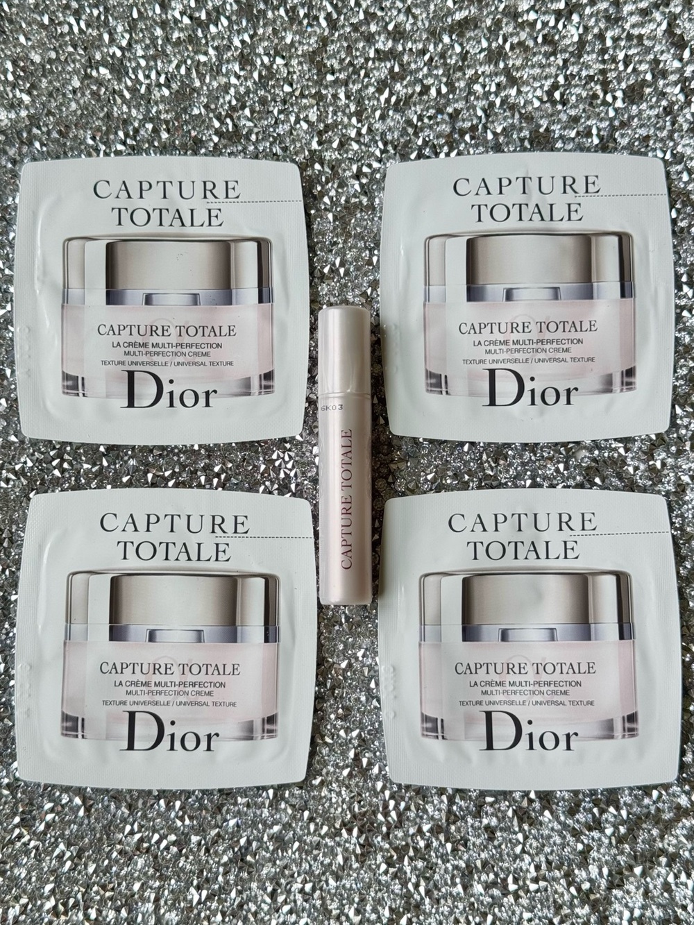 Dior Capture Totale Multi-Perfection Creme & Concentrated Serum - Sample Set NEW